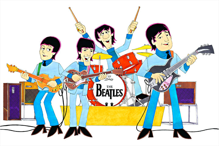 TV Beatles In Concert - Ron Campbell (rare artist proof)