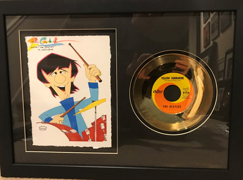 TV Ringo Starr with Gold Record - Ron Campbell