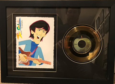 TV George Harrison with Gold Record - Ron Campbell