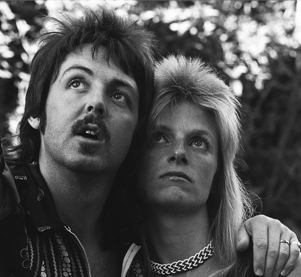 Paul & Linda McCartney 1975 - James Fortune – Rock Art Show