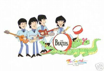 TV Beatles with Alligators - Ron Campbell