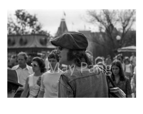A Face in the Crowd, Disney World, FL 1974 - May Pang