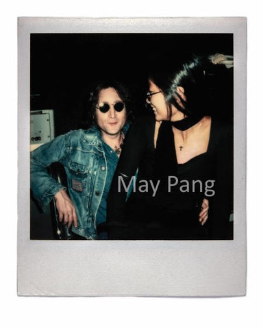 Ready For Our Date? - Burbank Studios, CA 1974 - May Pang