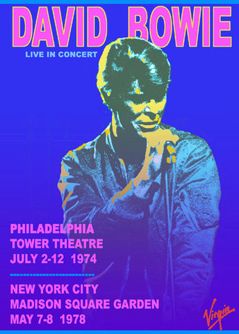 David Bowie Live in Concert Philadelphia and New York - Bob Masse