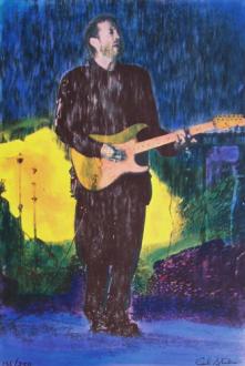 Let it Rain (Eric Clapton) - Carl Studna – Rock Art Show