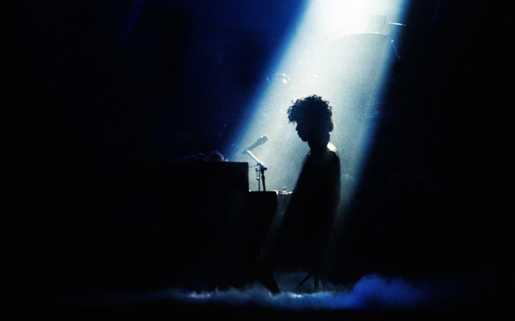 Prince in Silhouette 1985 - Mark Weiss
