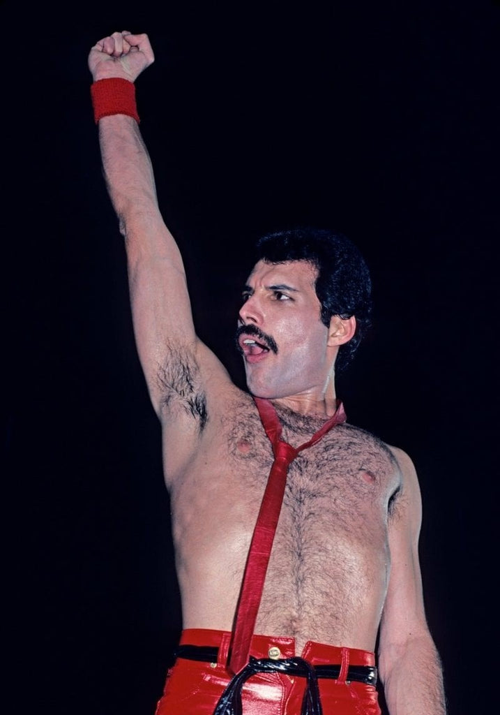 Freddie Mercury (Queen) 1980 - Mark Weiss