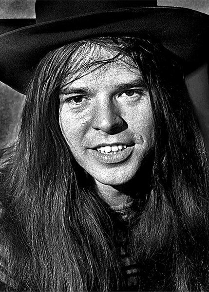 Larry Singer Bob Seger 1972 - Larry Singer – Rock Art Show