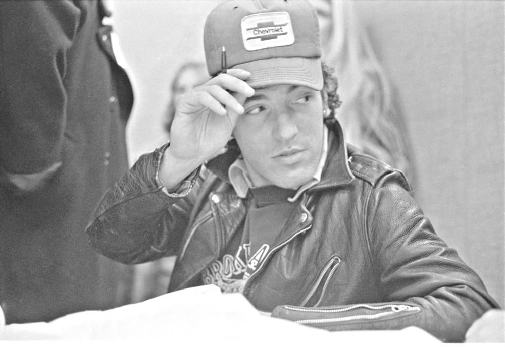 Bruce Springsteen Backstage at the Spectrum in Philadelphia - Phil Cec ...
