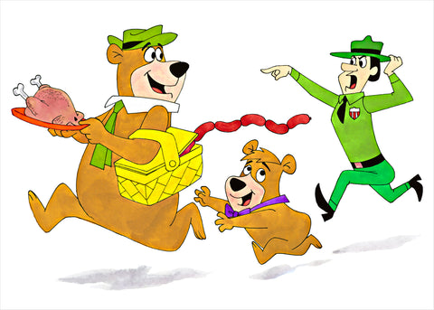 Yogi Bear and Boo Boo - Ron Campbell