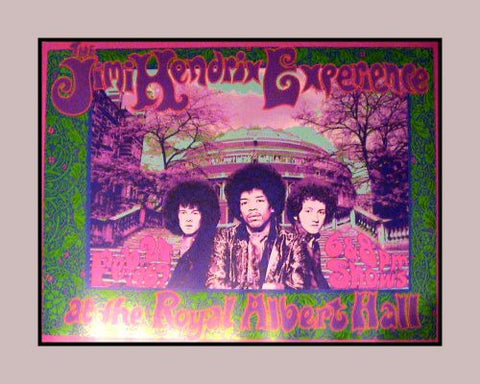 Jimi Hendrix at the Royal Albert Hall - Bob Masse