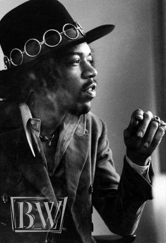 Jimi Hendrix Cover Photo - Baron Wolman