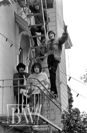 Pink Floyd Fire Escape - Baron Wolman