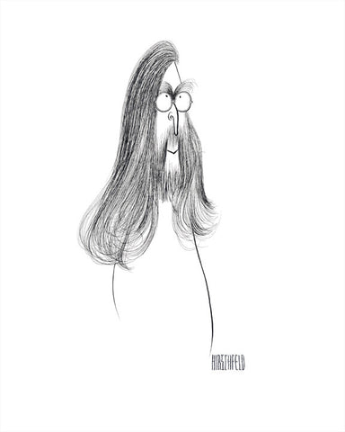 John Lennon - Al Hirschfeld