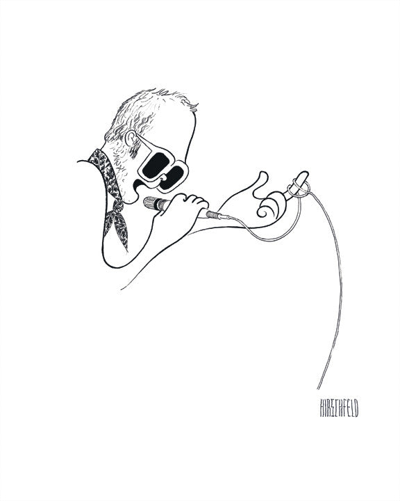 Elton John - Al Hirschfeld