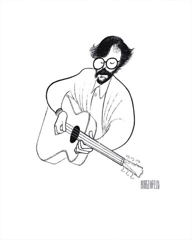 Eric Clapton - Al Hirschfeld