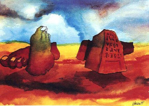 Footprints in the Sands of Time - Jerry Garcia