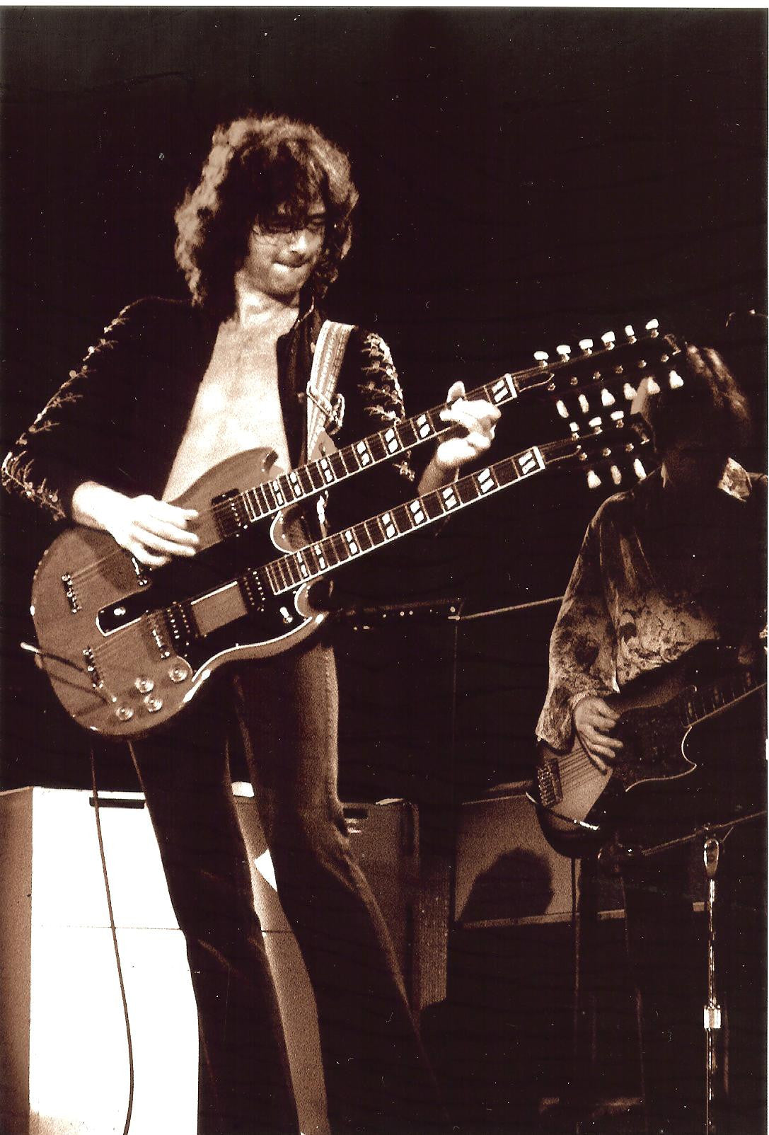 Jimmy Page Double Neck Guitar James Fortune