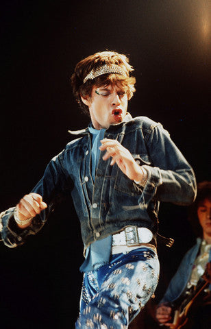 Mick Jagger 1973 (color) - James Fortune