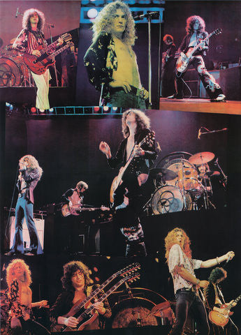 Led Zeppelin Collages Led Zeppelin Photo Collage - James Fortune – Rock Art Show