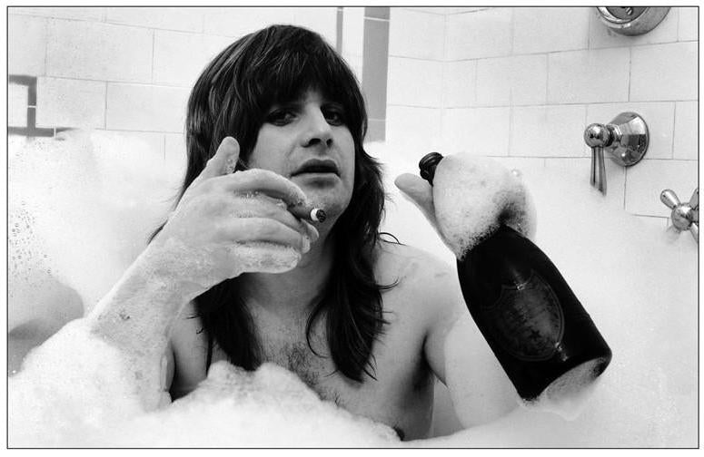 Ozzy in the Tub - Mark Weiss
