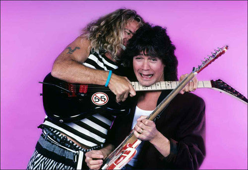 Sammy Hagar & Eddie Van Halen 1988 - Mark Weiss
