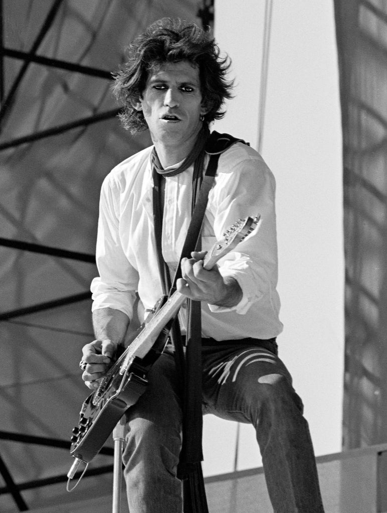 Keith Richards (Rolling Stones) 1981 - Mark Weiss