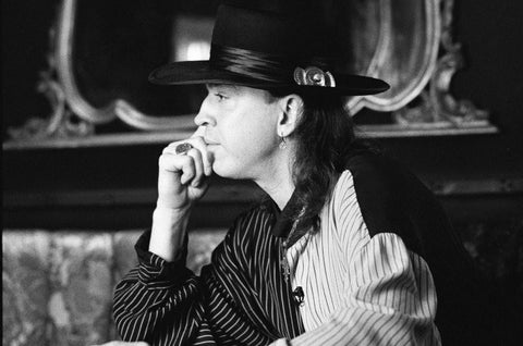 Stevie Ray Vaughan Portrait - Rich Saputo